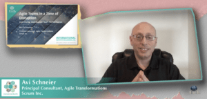 Agile Teams In A Time of Disruption Webinar Screenshot