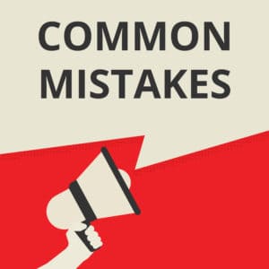 Text sign showing Common Mistakes Motivational Call.