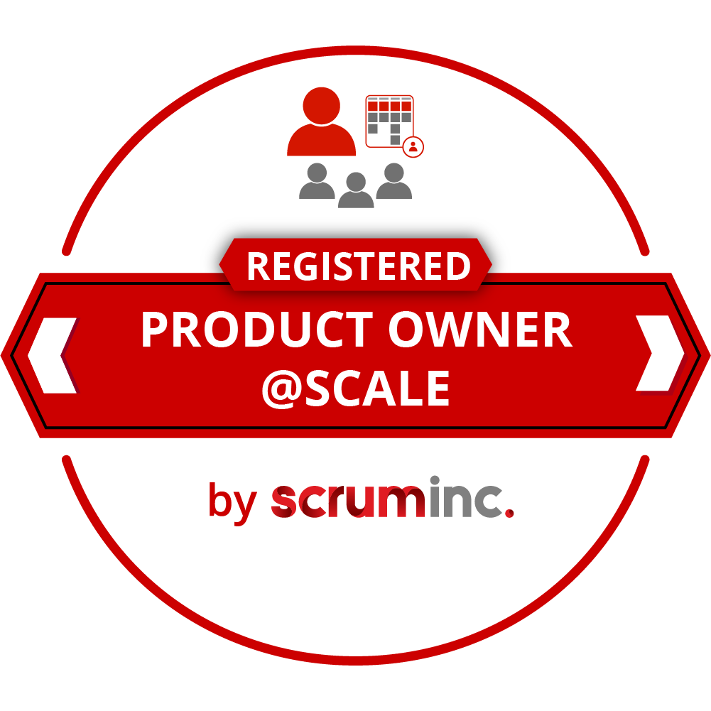 registered product owner@scale