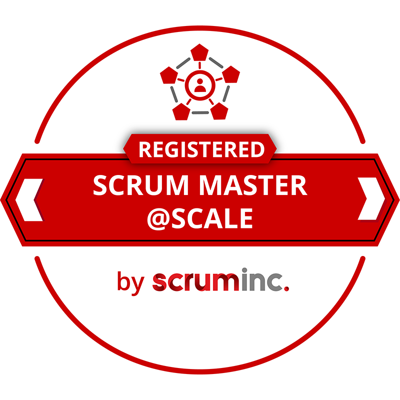 Registered Scrum Master At Scale Credential
