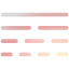 Horizontal bar chart icon symbolizing structured, real-world learning